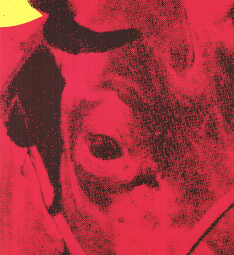 ANDY WARHOL Cow Pink on Yellow, 1966 (small), 1992