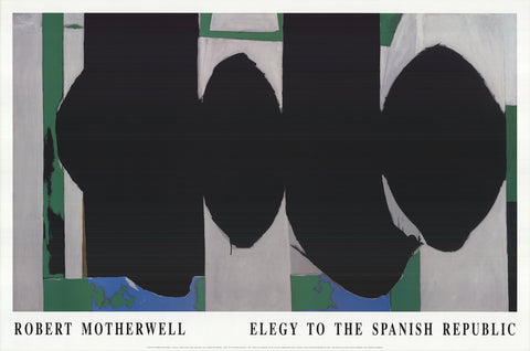 ROBERT MOTHERWELL Basque Elegy, 1992