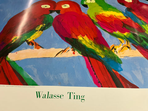 WALASSE TING Parrots, 1990