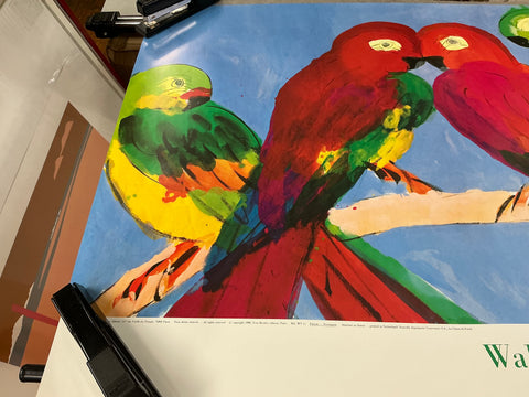 WALASSE TING Parrots, 1990