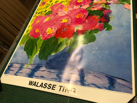 WALASSE TING Flowers, 1989