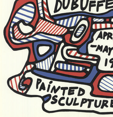 JEAN DUBUFFET Painted Sculptures, 1968