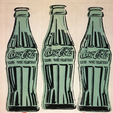 ANDY WARHOL Three Coke Bottles, 1998