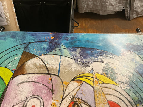 GEORGE CONDO Mythological Figures (Lg), 2018