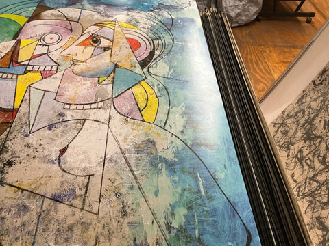 GEORGE CONDO Mythological Figures (Lg), 2018