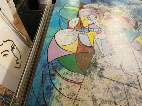 GEORGE CONDO Mythological Figures (Lg), 2018