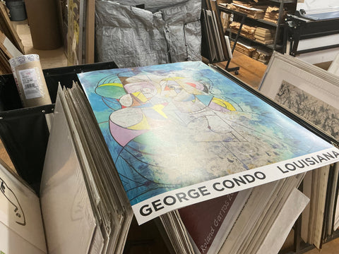 GEORGE CONDO Mythological Figures (Lg), 2018