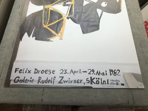 FELIX DROESE Galerie Rudolf Zwirner, 1982