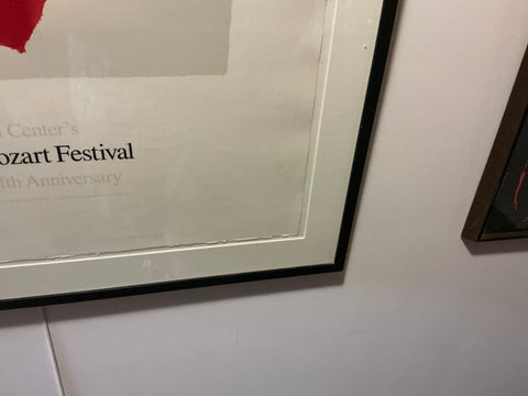 ROBERT MOTHERWELL Mostly Mozart Festival, 1991