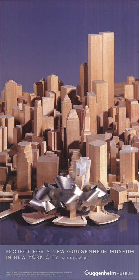 FRANK GEHRY Project for a New Guggenheim Museum in New York City, 2000