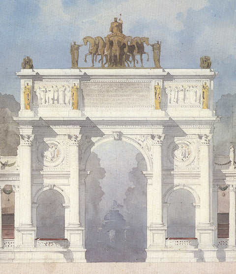EMMANUEL BRUNE Arc de Triomphe, 1989