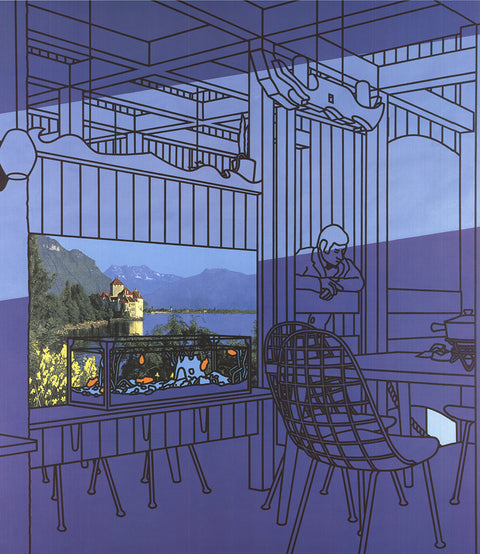 PATRICK CAULFIELD After Lunch, 2001