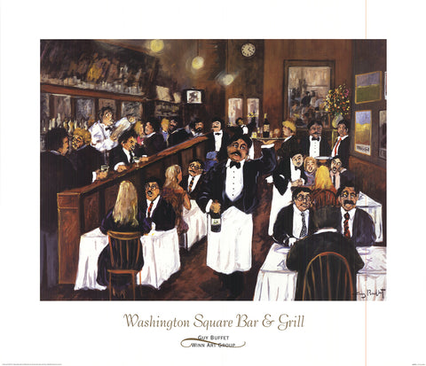 GUY BUFFET Washington Square Bar & Grill, 1994