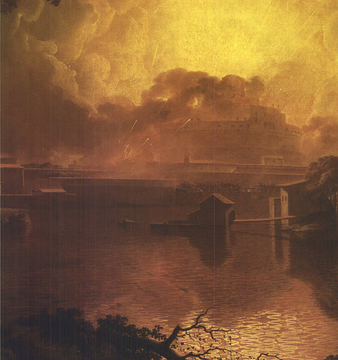 JOSEPH WRIGHT Firework Display at the Castel S. Angelo in Rome, 1996