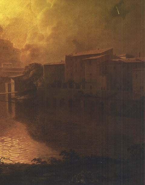 JOSEPH WRIGHT Firework Display at the Castel S. Angelo in Rome, 1996