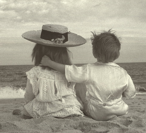 BETSY CAMERON Two Children on the Beach, 1993