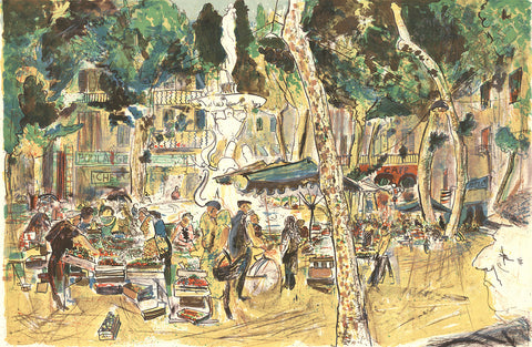 UNKNOWN ARTIST Marche provincial, 1975 - Signed