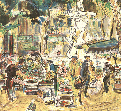 UNKNOWN ARTIST Marche provincial, 1975 - Signed