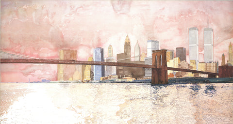 DAVID LINGWOOD Brooklyn Bridge, 1983