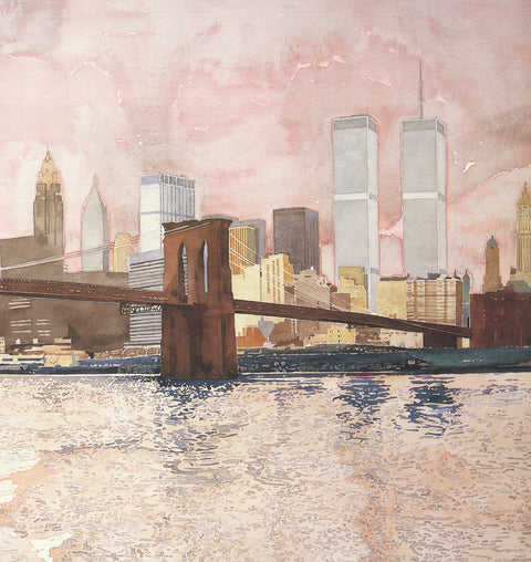 DAVID LINGWOOD Brooklyn Bridge, 1983