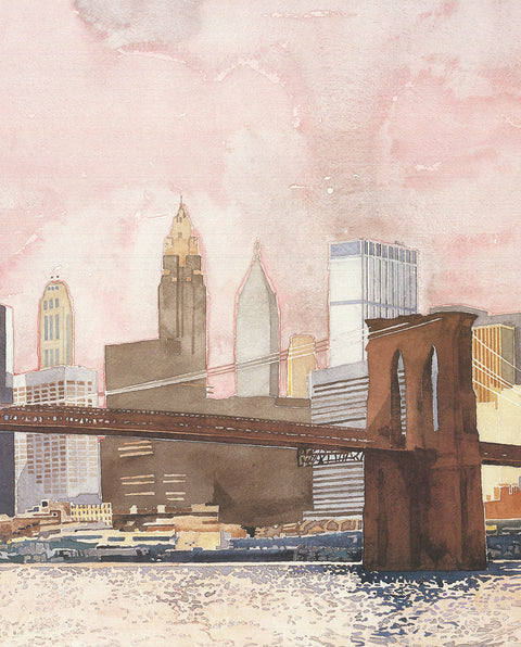DAVID LINGWOOD Brooklyn Bridge, 1983