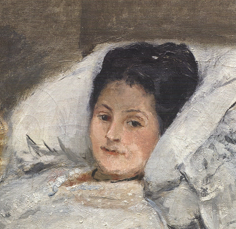 BERTHE MORISOT Portrait of Marie Hubbard