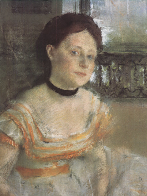 EDGAR DEGAS Woman on Balcony, 1999