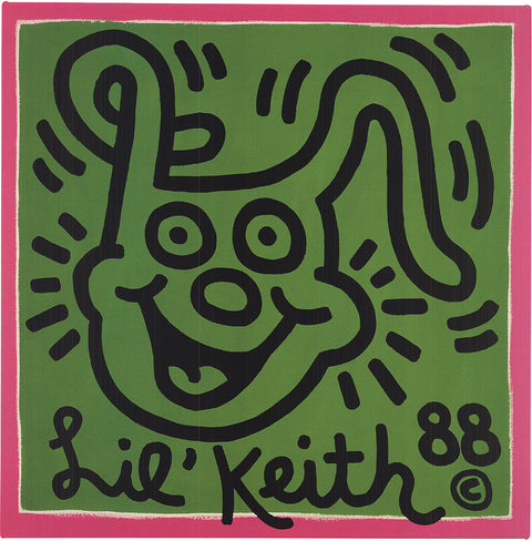 KEITH HARING Untitled (Lil Keith), 2009