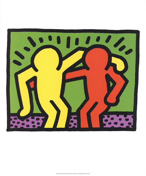 KEITH HARING Untitled (From Pop Shop I), 2009