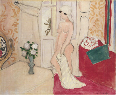 HENRI MATISSE The Young Girl and the Flower Vase or Pink Nude, 2007