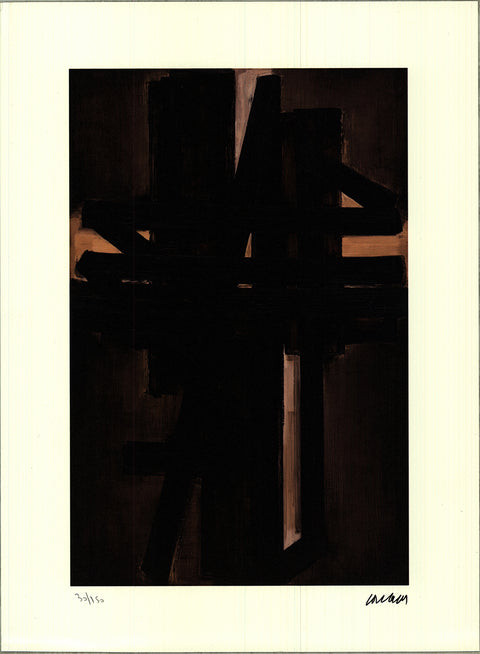 PIERRE SOULAGES Composition, May 1953, 2015