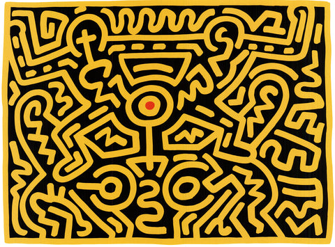 KEITH HARING Untitled (From the Growing Series), 2008