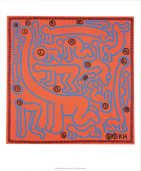 KEITH HARING Untitled, 1985, 2007