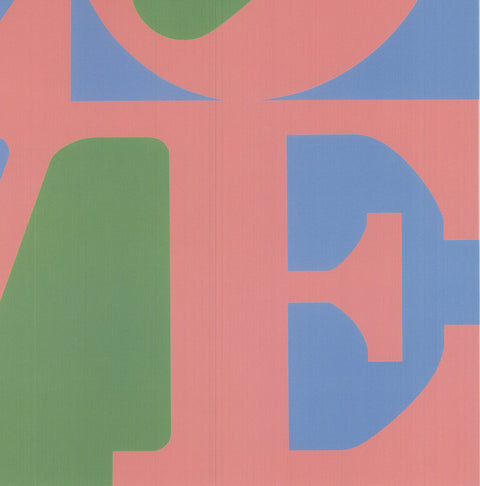 ROBERT INDIANA Roses, From "The Garden of Love", 2010