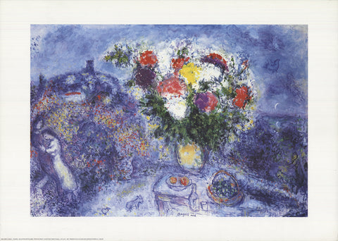 MARC CHAGALL Flowers, 1995
