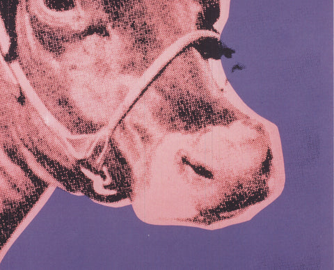 ANDY WARHOL Cow (Pink & Purple), 2013