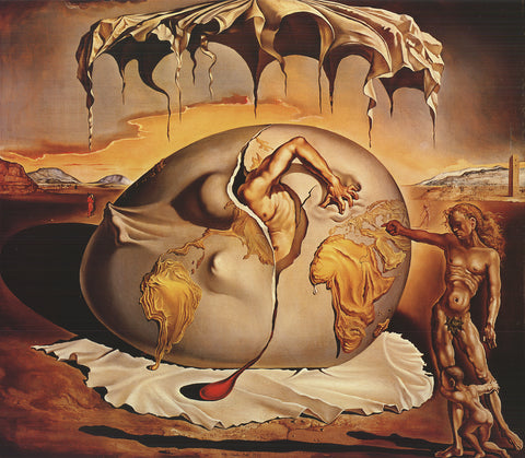 SALVADOR DALI Child Watching the Birth of the New Man, 1993
