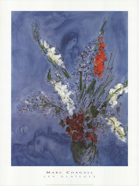 MARC CHAGALL The Gladioli, 2002