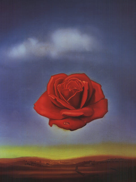 SALVADOR DALI Meditative Rose, 2002