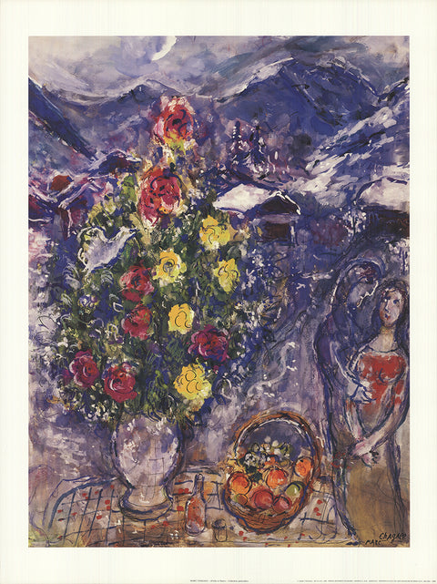 MARC CHAGALL Fruits and Flowers, 1992