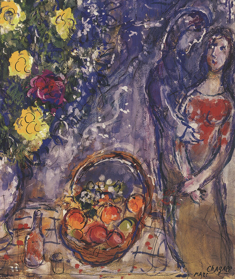 MARC CHAGALL Fruits and Flowers, 1992
