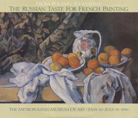 PAUL CEZANNE The Russian Taste for French Painting, 1990