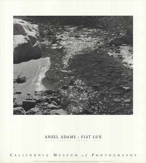 ANSEL ADAMS Deep Canyon Stream