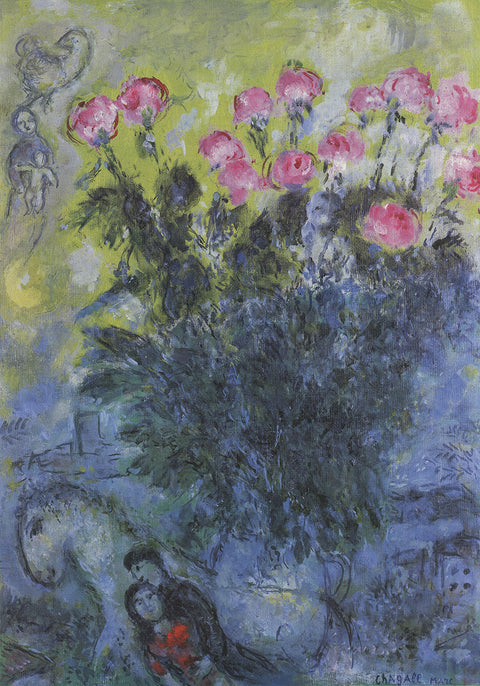 MARC CHAGALL Roses, 2000