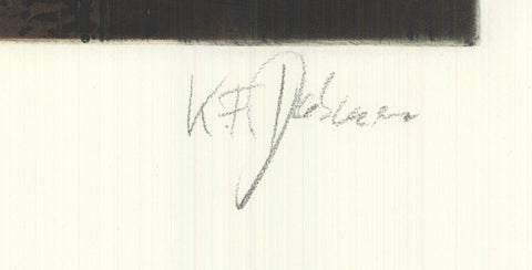 KARL FRED DAHMEN Untitled, 1971 - Signed