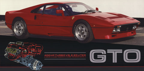 NEILL BRUCE Ferrari GTO, 1985