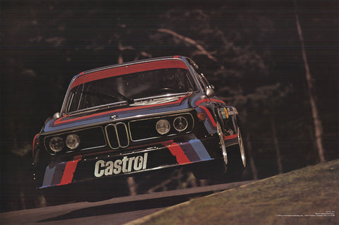 RAINER SCHLEGELMILCH BMW CSL at Nurburgring 1974