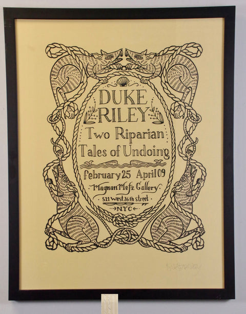 DUKE RILEY Two Riparian Tales of Undoing, 2010 - Signed