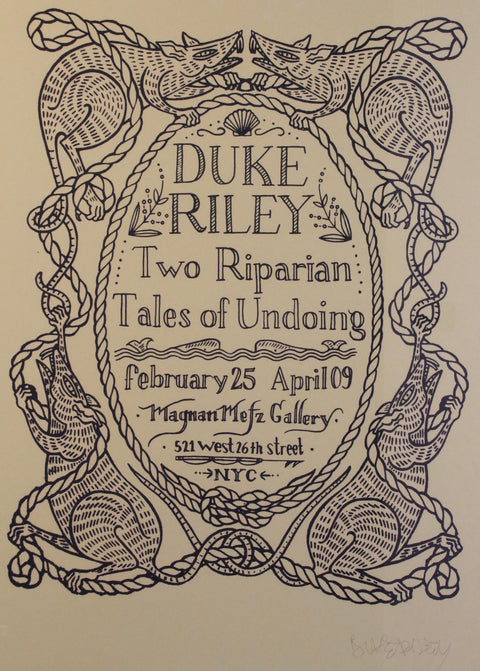 DUKE RILEY Two Riparian Tales of Undoing, 2010 - Signed