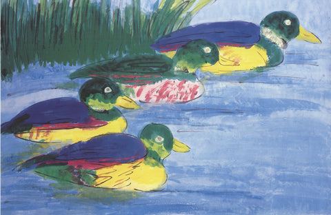 WALASSE TING 4 Ducks, 1992